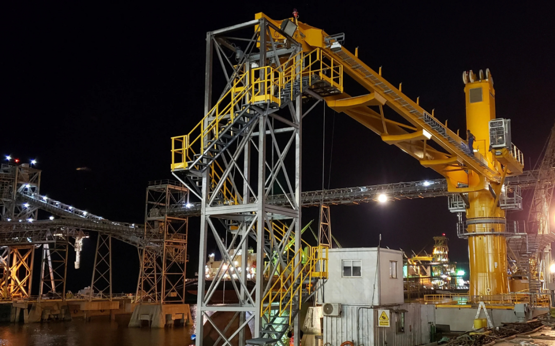 Modernización del muelle Crane Pier #2 de Navíos en Nueva Palmira